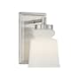 Meridian 9" Tall Wall Sconce Brushed Nickel