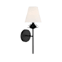 Meridian 17" Tall Wall Sconce Matte Black