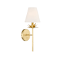 Meridian 17" Tall Wall Sconce True Gold
