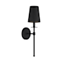 Meridian 20" Tall Wall Sconce Matte Black