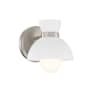 Meridian 6" Tall Wall Sconce Brushed Nickel