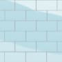 Merola Tile Piscina - 5" x 10" Rectangle Floor and Wall Tile - Glossy Visual - Sold by Carton (11.22 SF/Carton) Glossy Light Blue