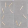 Merola Tile Komi - 8" x 8" Square Floor and Wall Tile - Matte Visual - Sold by Carton (11.25 SF/Carton) Antracita