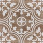 Merola Tile Llama Arte - 10" x 10" Square Floor and Wall Tile - Matte Visual - Sold by Carton (10.88 SF/Carton) Verso Noce