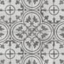Merola Tile Llama Arte - 10" x 10" Square Floor and Wall Tile - Matte Visual - Sold by Carton (10.88 SF/Carton) Silver Smoke