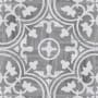 Merola Tile Llama Arte - 10" x 10" Square Floor and Wall Tile - Matte Visual - Sold by Carton (10.88 SF/Carton) Verso Silver Smoke