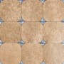 Merola Tile Atlas Star Quartet - 10" x 10" Oval Floor and Wall Tile - Glossy, Matte, Satin Visual - Sold by Carton (10.88 SF/Carton) Cotto Marina