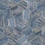 Merola Tile Cassis - 9" x 10" Hexagon Floor and Wall Tile - Glossy, Matte Visual - Sold by Carton (11.5 SF/Carton) Blue