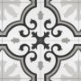 Merola Tile Lacour - 10" x 10" Square Floor and Wall Tile - Glossy Visual - Sold by Carton (10.88 SF/Carton) Gray