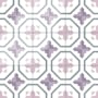 Merola Tile Prisma - 10" x 10" Geometric Floor and Wall Tile - Glossy, Matte, Satin Visual - Sold by Carton (10.88 SF/Carton) Lavender