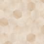 Merola Tile Sawnwood - 9" x 10" Hexagon Floor and Wall Tile - Matte Visual - Sold by Carton (11.5 SF/Carton) Beige