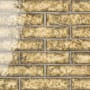 Merola Tile Gaudi React Brick - 2" x 10" Solid Floor and Wall Tile - Glossy Visual - Sold by Carton (5.78 SF/Carton) Gold