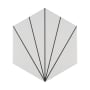 Merola Tile Sample Only of FCDASX Blanco