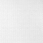 Merola Tile Metro Penny - 1" x 1" Circle Penny Floor and Wall Mosaic Tile - Textured Tile Visual - Sold by Carton (8 SF/Carton) White