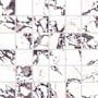 Merola Tile Touche 2 Square - 12" x 12" Square Floor and Wall Tile - Satin Visual - Sold by Piece Rubis