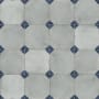 Merola Tile Renaissance - 8" x 8" Square Floor and Wall Tile - Matte Visual - Sold by Carton (6.3 SF/Carton) Indigo Corner