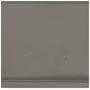 Merola Tile Quarry Cove Base 6" x 6" Matte Ceramic Thin-Set Tile Cove Base - Sold by Piece (0.49 LF/Piece) Grey II