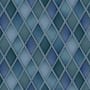 Merola Tile Hudson Kite - 10" x 12" Diamond Floor and Wall Tile - Glossy Visual - Sold by Carton (8.56 SF/Carton) Aquamarine