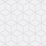 Merola Tile Hudson Rhombus 3 in. x 1.78 in. Rhombus Mosaic Floor and Wall Tile - Smooth Porcelain Visual - Sold by Carton (8.6 SF/Carton)
 Matte White
