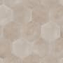 Merola Tile Matter - 8" x 9" Hexagon Floor and Wall Tile - Glossy, Matte Visual - Sold by Carton (3.8 SF/Carton) Taupe