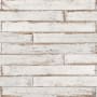 Merola Tile Retro - 3" x 24" Rectangle Floor and Wall Tile - Textured Visual - Sold by Carton (11.52 SF/Carton) Blanc