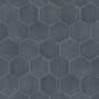 Merola Tile Retro - 7" x 8" Hexagon Floor and Wall Tile - Matte Visual - Sold by Carton (11.16 SF/Carton) Blue
