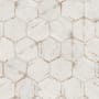 Merola Tile Retro Hex - 14" x 16" Hexagon Floor and Wall Tile - Textured Visual - Sold by Carton (11.07 SF/Carton) Blanc