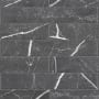 Merola Tile Tinos - 3" x 17" Rectangle Floor and Wall Tile - Glossy Visual - Sold by Carton (12 SF/Carton) Black