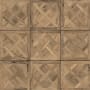 Merola Tile Kings Forest Lattice - 18" x 18" Square Floor and Wall Tile - Matte Visual - Sold by Carton (10.95 SF/Carton) Natural