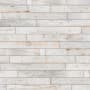Merola Tile Melvin - 3" x 27" Rectangle Floor and Wall Tile - Textured Visual - Sold by Carton (8.4 SF/Carton) White