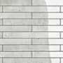 Merola Tile Scottsdale - 2" x 18" Rectangle Floor and Wall Tile - Glossy Visual - Sold by Carton (7.42 SF/Carton) Light Grey