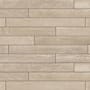 Merola Tile Tucson - 2" x 18" Brick Floor and Wall Tile - Matte Visual - Sold by Carton (8.29 SF/Carton) Beige