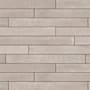 Merola Tile Tucson - 2" x 18" Brick Floor and Wall Tile - Matte Visual - Sold by Carton (8.29 SF/Carton) Greige