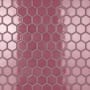 Merola Tile Tribeca - 2" x 2" Hexagon Geometric Floor and Wall Mosaic Tile - Matte Tile Visual - Sold by Carton (10 SF/Carton) Glossy Blush