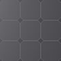 Merola Tile Vaudeville Octagon - 8" x 8" Geometric Floor and Wall Tile - Matte Visual - Sold by Carton (10.75 SF/Carton) Antracita