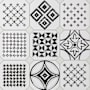 Merola Tile Vaudeville Octagon - 8" x 8" Geometric Floor and Wall Tile - Matte Visual - Sold by Carton (10.75 SF/Carton) Deco Sombra