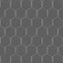 Merola Tile Metro - 2" x 2" Hexagon Geometric Floor and Wall Mosaic Tile - Glossy Tile Visual - Sold by Carton (10 SF/Carton) Gray