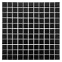 Merola Tile Metro 1" Square Floor and Wall Mosaic Tile - Porcelain Visual - Sold by Carton (9 SF/Carton) Black