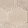 Merola Tile Argillos Hex - 21" x 24" Geometric Floor and Wall Tile - Matte Visual - Sold by Pallet Arena