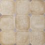 Merola Tile Laverton Octagon - 8" x 8" Geometric Floor and Wall Tile - Matte Visual - Sold by Carton (11.25 SF/Carton) Beige with Taco Gris