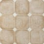 Merola Tile Laverton Octagon - 8" x 8" Geometric Floor and Wall Tile - Matte Visual - Sold by Carton (11.25 SF/Carton) Beige with Taco Nieve