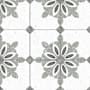 Merola Tile Riviera Octagon - 8" x 8" Mosaic Floor and Wall Tile - Matte Visual - Sold by Carton (11.25 SF/Carton) Verde with Taco Nero