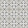 Merola Tile Riviera Octagon - 8" x 8" Mosaic Floor and Wall Tile - Matte Visual - Sold by Carton (11.25 SF/Carton) Garde Gris with Taco Verde