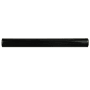 Merola Tile Santorini 8" x 1" Matte Ceramic Thin-Set Tile Pencil Rail - Sold by Piece (0.66 LF/Piece) Nero
