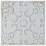 Merola Tile Sample Only of WAIAV White Ornato