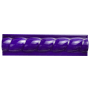 Merola Tile Trenza Grand 8" x 2" Matte Ceramic Thin-Set Tile Pencil Rail - Sold by Piece (0.66 LF/Piece) Cobalto