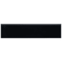 Merola Tile Battiscopa  3 in. x 13 in. Smooth Ceramic Trim - Sold by the Piece (1.08 LF/Piece) Glossy Black