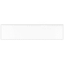 Merola Tile Battiscopa  3 in. x 13 in. Smooth Ceramic Trim - Sold by the Piece (1.08 LF/Piece) Glossy White