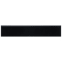 Merola Tile Battiscopa 3 in. x 18 in. Slight Texture Ceramic Trim - Sold by the Piece (1.48 LF/Piece) Matte Black