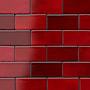 Merola Tile Viva - 3" x 6" Subway Wall Tile - Glossy Visual - Sold by Carton (4.16 SF/Carton) Volcan